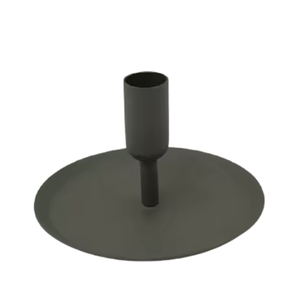 Pilares de velas de metal modernos con diseño real Iluminación de mesa alta de una sola cabeza Decoración del hogar o soportes de iluminación de Navidad - Product Image 5