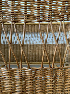 Artesanía de ratán Cuna de cunas de ratán ecológica Diseño moderno Juguetes de peluche para niños Mejor precio Pedido al por mayor para dormitorio - Product Image 5