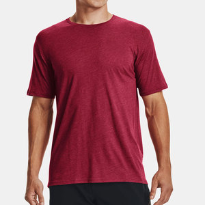 Camisetas de gimnasio de alta calidad para hombres, poliéster/algodón, precio al por mayor para hombres y mujeres, entrenamiento de entrenamiento deportivo - Product Image 2