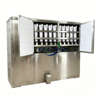 Machine à glaçons automatique de 5 tonnes avec compresseur, entretien facile, pour restaurant et bar