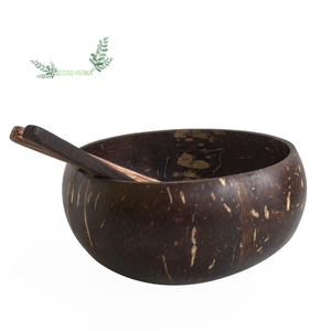 Factory Handicraft Wholesale Coconut Shell <b>Bowl</b>/ Natural Coconut Shell <b>Bowl</b> Laser Logo and Good Price in Vietnam - Product Image 1