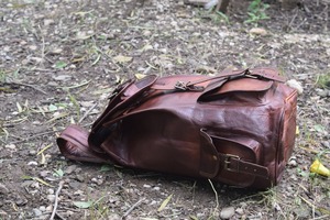 Mochilas Vintage de cuero genuino para damas Mujeres Diseñador Mujer Mochila Bolsos 2017 - Product Image 3