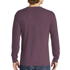 Men's Long Sleeve Crew Neck Sweatshirt New Fashion Quality <b>Style</b> with Maroon Color Printing Logo - Product Image 3
