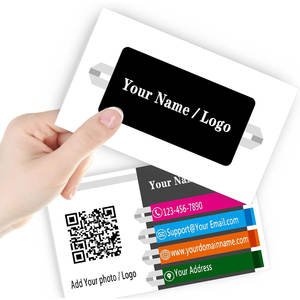 Venta al por mayor innova tus impresiones tarjetas de visita personalizadas para profesionales tarjetas de cliente de buena calidad - Product Image 2