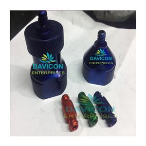 Juego de Transferencia Manual de Acero Inoxidable de Alta Calidad con 3 Adaptadores de Transferencia de Grasa Anaeróbica y 4 Cartuchos de Malla Reutilizables - Product Image 1