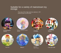 Boîte de rangement et de présentation transparente en acrylique pour Funko Pop, avec protection magnétique, design moderne