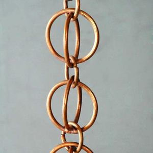 <b>Top</b> Sale Factory Direct Prices Copper Stainless Steel Rain <b>Chain</b> Antique Design Rain <b>Chains</b> Manufacturer and Exporter From India - Product Image 2