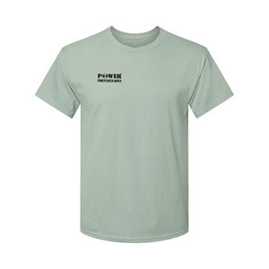 220G100% algodón camiseta de manga corta 220 gramos cuello personalizado Puff serigrafía calor pintado sólido de punto - Product Image 1
