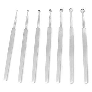 OFERTA ESPECIAL Curetas Dérmicas Profesionales Fox de 6 mm, Cureta para Oído Buck, Recta y Afilada, Curetas para Oído, Instrumentos ORL - Product Image 5