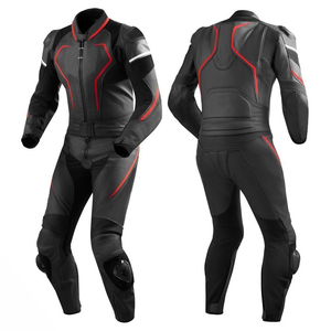 Traje de Motociclismo Personalizado de Alta Calidad, Chaqueta de Motociclista de Cuero Transpirable de Secado Rápido, Nuevo Diseño, Equipo de Motociclismo para Verano e Invierno - Product Image 5