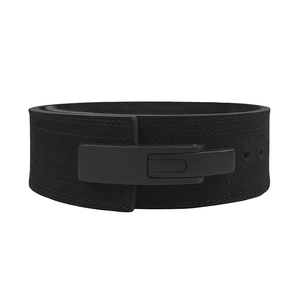 Cinturón de levantamiento de pesas de piel de vaca de fitness de 13mm al por mayor, logotipo personalizado impreso, hebilla de nailon de cuero de neopreno de 10mm de espesor para uso deportivo - Product Image 4