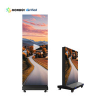 Écran d'affichage numérique double face pliable HONFQI CJ Fold P1.5 P1.8 P2.5 LED pour magasins de détail et expositions