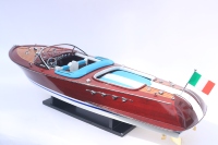 Diseño personalizado del fabricante Gia Nhien, modelo RIVA AQUARAMA, lancha rápida artesanal, Metal de alta calidad, MOQ bajo, regalo artesanal Feng Shui