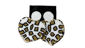 Pendientes Bordados a Mano para Fiestas, para Mujeres y Niñas, Fabricante Mayorista al Mejor Precio - Product Image 4