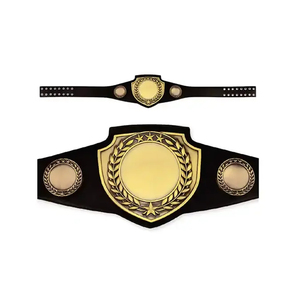 Professional Leather Made <b>Wrestling</b> Belt With OEM Service Best Selling <b>Product</b> Custom Made Martial Arts Championship Belts - Product Image 1