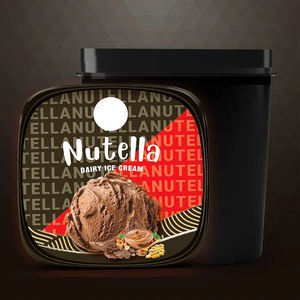 Crème glacée Nutella 470ml, dessert glacé de haute qualité au goût authentique de chocolat et de noisette, parfait pour les amateurs de sucreries - Product Image 6