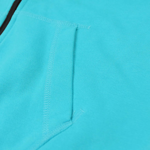 Nueva tendencia de poliéster/algodón sudaderas con cremallera para hombre estilo informal de talla grande estampado sólido temporada de invierno tamaño personalizado bordado - Product Image 3