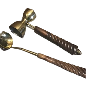 Utensilios de Bar de la Mejor Calidad, Jigger Doble, Utensilios de Bar Retro / Utensilios para Cócteles, Juego de Servicio de Bebidas Inteligente - Product Image 1