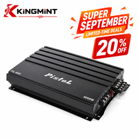 Amplificateur de voiture 4 canaux haute puissance en gros, classe AB, 90Wx4 RMS, 4000W de crête, 91dB, en stock pour système audio de véhicule