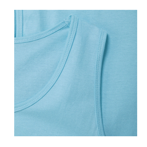 Prix d'usine Logo personnalisé tricoté décontracté Gym sport course respirant 100% coton débardeur col rond hommes style de la vie quotidienne - Product Image 2