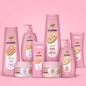 Dove X Crumbl Moisturizing <b>Body</b> Wash & <b>Scrub</b> | Confetti Cake Scent | Moisturizing Liquid Hand Wash | Deodorant Stick - Product Image 6