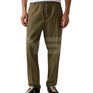 <b>Men's</b> Cotton Fabric <b>Trouser</b>-Top Quality <b>Men's</b> Jogger With Custom Logo & Multi Color Option - Product Image 1