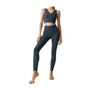 Pantalones de yoga ajustados de color sólido para mujer, pantalones cortos de motorista para correr, gimnasio, deportes informales de playa para mujer - Product Image 2