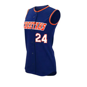 Personalice su propio diseño Uniformes de softbol Camisetas de softbol baratas Diseño personalizado Sublimación Uniforme de Jersey de Softbol - Product Image 6