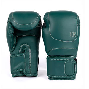 OEM ถุงมือหนัง PU สำหรับฝึกชกมวยถุงมือหนังดีไซน์ใหม่ล่าสุดออกแบบโลโก้ของคุณเอง - Product Image 1