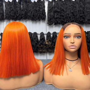 Mejores vendedores de peluca al por mayor cruda y virgen 5x5 encaje transparente frente cuerpo onda largo sin cola vietnamita pelucas de pelo crudo - Product Image 6