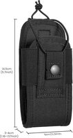 Mini pochette tactique en Nylon Molle nouveau Style support de pochette d'étui Radio extérieur petite ceinture en Polyester pour équipement de défense personnelle
