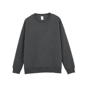 La mejor sudadera de invierno con estampado de abullonado para hombre de gran tamaño con capucha de lana bordada, jersey de cuello redondo en relieve personalizado, nuevas sudaderas con capucha - Product Image 1