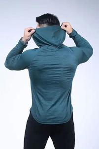 Men's Casual Pullover Hoodie <b>Long</b> Sleeve Hoodie <b>Sweatshirt</b> High Quality Streetwear Sport Hoodie with Dobby Design - Product Image 6