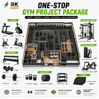 Usine d'équipements de fitness commerciaux SK, ensemble complet d'équipements de salle de sport pour centre de fitness, musculation, cardio, ensemble complet, OEM ODM Chine