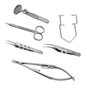 Ensemble d'instruments ophtalmiques de qualité supérieure en acier inoxydable pour microchirurgie oculaire, instruments médicaux chirurgicaux OEM, approvisionnement mondial - Product Image 1