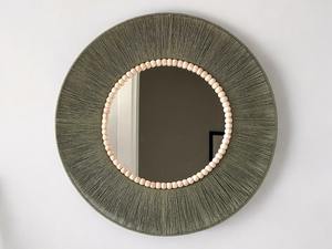 Vintage Vanity <b>Mirror</b> Metal Frame Resin Pattern Temperament Antique <b>Gold</b> Wall Decoration <b>Mirror</b> - Product Image 6