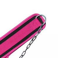 Ceinture de soutien dorsal réglable en EVA, robuste et légère, avec chaîne de renforcement, fermeture antidérapante à crochets et œillets, pour fitness professionnel