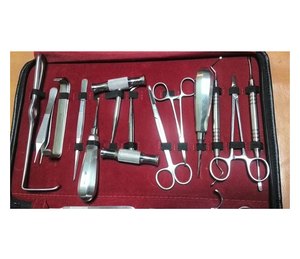 Kit chirurgical vétérinaire en acier inoxydable de qualité supérieure, instruments de chirurgie dentaire manuels réutilisables pour interventions sur les animaux - Product Image 6