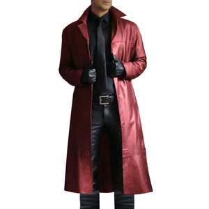2024 Best Selling Men's Casual Style Lightweight Sustainable Quick-Dyed Winter Windproof <b>Stand</b> Jacket Breathable Genuine Leather - Product Image 6