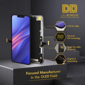 Display OLED di ricambio per iPhone (compatibilità serie) 120Hz <span class=keywords><strong>1.1</strong></span> mm - Product Image 1