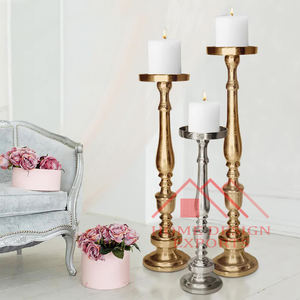 2025 Metal Candle Stand with Tabletop <b>Decor</b> for Wedding Christmas Easter Candle Arrangements - Product Image 1