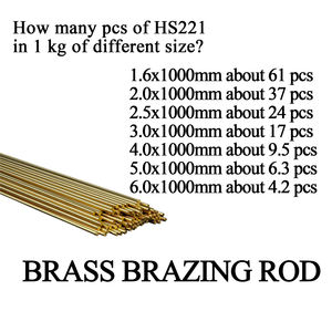 Batang pengeras tembaga Hs221 batang las pengeras kuningan tembaga, 200 kg - Product Image 2