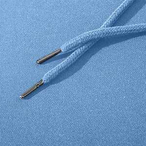 Sweatshirts à capuche à manches longues pour hommes, grande taille, coupe ample, sweat à capuche à cordon de serrage avec poches, pullover uni de base - Product Image 3