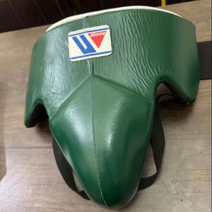 Protège-aine de boxe vert foncé, nouveau style, protège-aine de boxe sur mesure, équipement de protection, gants de boxe - Product Image 1