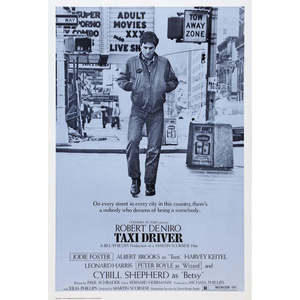 Modern Style Taxi Driver <b>Poster</b> Made of Paper for Wall Decor - Product Image 1