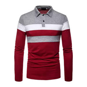 2024 Polo de calidad superior Camiseta de manga corta de poliéster de secado rápido para hombre Polo de golf con impresión de logotipo personalizado - Product Image 3