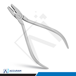 Alicates de Ortodoncia Accuram De La Rosa de 13.5cm, Acero Inoxidable, para Alambre Ligero, Contorno de Bucles, Instrumento Dental Manual de Precisión - Product Image 1