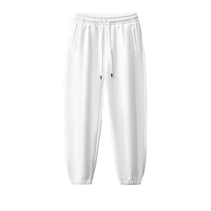 Pantalon de survêtement d'hiver en coton doux et confortable pour hommes avec doublure de pieds personnalisable Tenue décontractée - Product Image 4