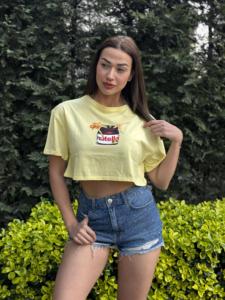 Camiseta corta de gran tamaño Algodón puro Estilo de moda Precio directo de fábrica al por mayor Impresión personalizable y camisetas de verano sólidas de color - Product Image 2