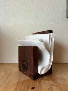 Anneaux de serviette en bois faits à la main de qualité supérieure, design élégant et classique, porte-serviettes décoratif, artisanat SAMI, durables - Product Image 4